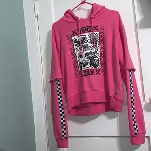 Pink VANS hoodie